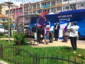 İŞKUR kampanya otobüsü Beyşehir’de vatandaşı bilgilendirdi