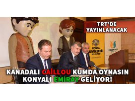 Çizgi film kahramanı Konyalı Emiray yakında TRTde