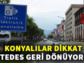 Konyalılar dikkat!