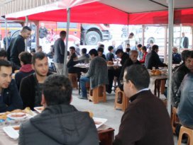 Yunak’ta şehit ailelerine iftar