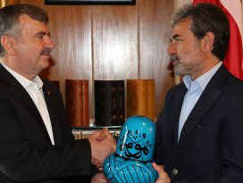 Kocaman’dan Başkan Akyürek’e veda ziyareti