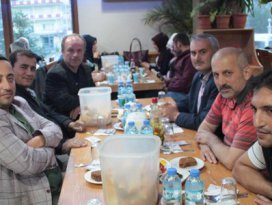 Bozkırda iftar programı