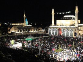 Konyada Kadir Gecesi coşkusu