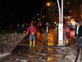 Seydişehir’de cadde ve sokaklar yıkandı