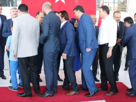 Konya protokolü bayramlaştı