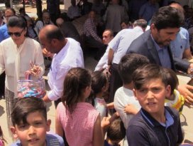Derbent’te bayramlaşma heyecanı