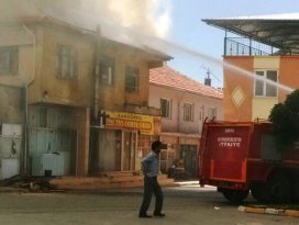Seydişehirde ekmek fırınında yangın
