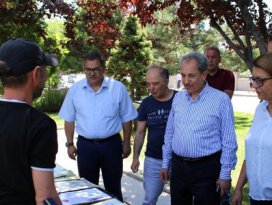 Gülmece Parkı sanat atölyesine dönüştü