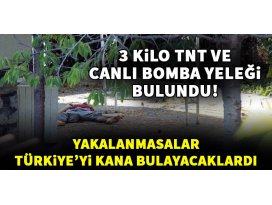 Teröristlerin evinde 3 kilo TNT patlayıcı bulundu