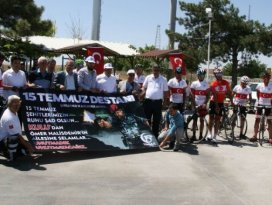 Şehit Halisdemir’in kabrine Kulu’dan toprak