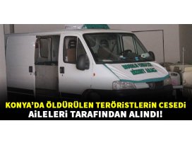 Öldürülen iki teröristin cesedi ailelerine teslim edildi
