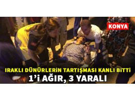 Iraklı dünürlerin tartışması kanlı bitti
