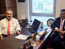 Başkan Özgüven, Milletvekili Etyemez’le görüştü