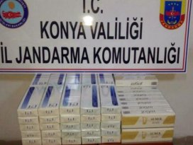 Otobüste 740 paket kaçak sigara ele geçirildi