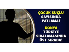 Konyada suça sürüklenen çocuklar