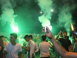 Konya sokaklarında büyük coşku!