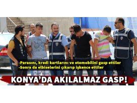 Konyada akılalmaz gasp!