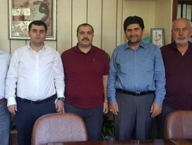 Derbent heyetinden teşekkür ziyareti
