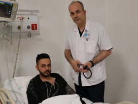 Ölümün kıyısından 5 dakikayla yaşama tutundu