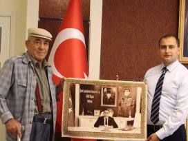 Doğanhisar Kaymakamına ziyaret