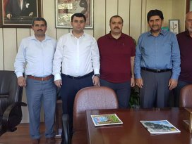 Derbent heyetinden Büyükşehir Belediyesine teşekkür ziyareti