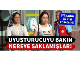 Konyadaki uyuşturucu operasyonunda 5i kadın 25 gözaltı
