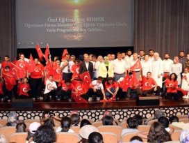 Özel öğrencilerden özel veda programı