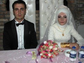 Gelin ile damada en mutlu günlerinde elektrik şoku