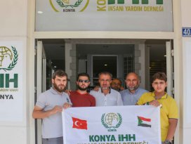 Konya İHH heyeti Kurban için yola çıktı
