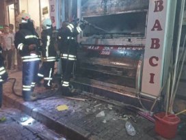 Konyada köfteci yandı!