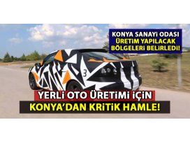 Konyadan yerli otomobil için kritik hamle