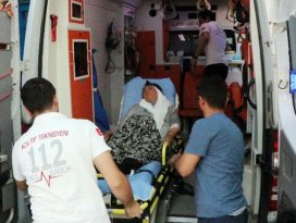 Torununun ateşlediği tabancadan yaralandı!