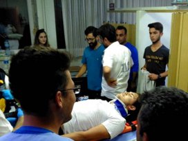 Konyada trafik kazası: 1 yaralı