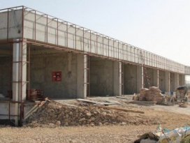 Cihanbeyli’ye Kapalı Pazar alanı yapımı sürüyor
