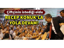 Recep Konukla yola devam