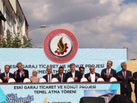 Seydişehir’de eski garaj ticaret ve konut projesinin temeli atıldı