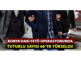Konya merkezli FETÖ/PDY operasyonu