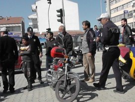 Kulu’da çalıntı ve plakasız motosikletler toplanıyor