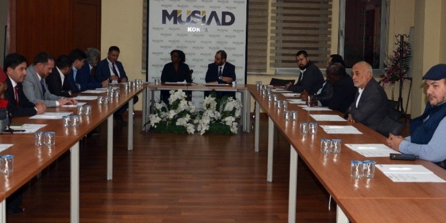 MÜSİAD Konya Şubesi Tanzanya Büyükelçisini ağırladı