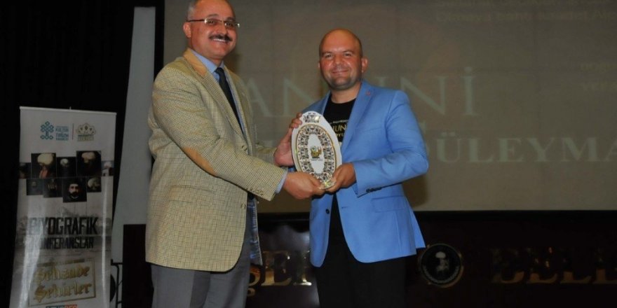 Yazar Talha Uğurluel Akşehir’de Kanuni’yi anlattı