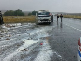 Kuluda trafik kazası: 1 yaralı