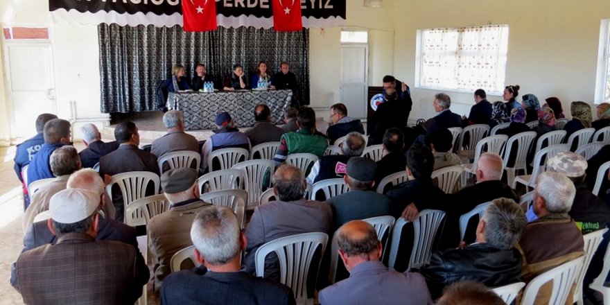 Yalıhüyükte tarımsal kalkınma proje toplantısı yapıldı