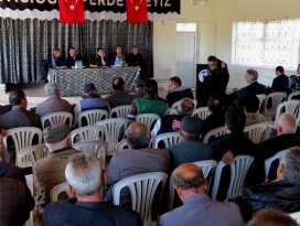 Yalıhüyükte tarımsal kalkınma proje toplantısı yapıldı