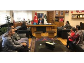 Başkan Özgüven, mahalle sakinlerini kabul etti