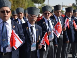 Kıbrıs 43 yıl sonra Konyalı Gazileri ile buluştu