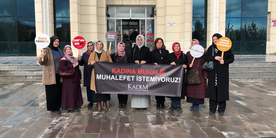 Konya KADEMden Kılıçdaroğluna suç duyurusu