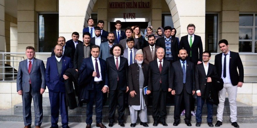 Afganistan Yüksek Mahkemesi heyetinden Konya Adliyesine ziyaret