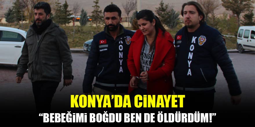 Konyada cinayet: Birlikte yaşadığı adamı öldürdü!