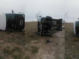 Konyada trafik kazası: 2 yaralı