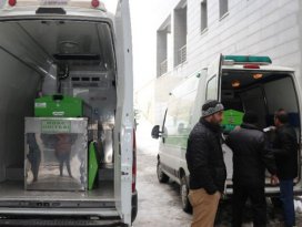 Konya’da yangında ölen baba ve 3 oğlu toprağa verildi